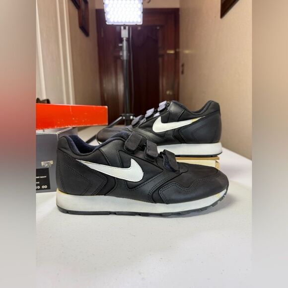 Vintage 90s Nike Decade V Midnight Navy Blue Heavens Gates 1995 Sneakers Sz 7.5 - Picture 2 of 15